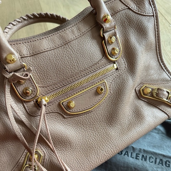 Balenciaga Motocross Classic Metallic Edge City S Bag - Picture 5 of 11